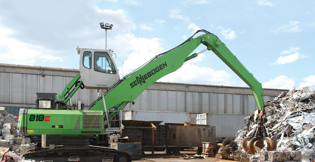 818 R-HD E-series in Material Handlers by Sennebogen