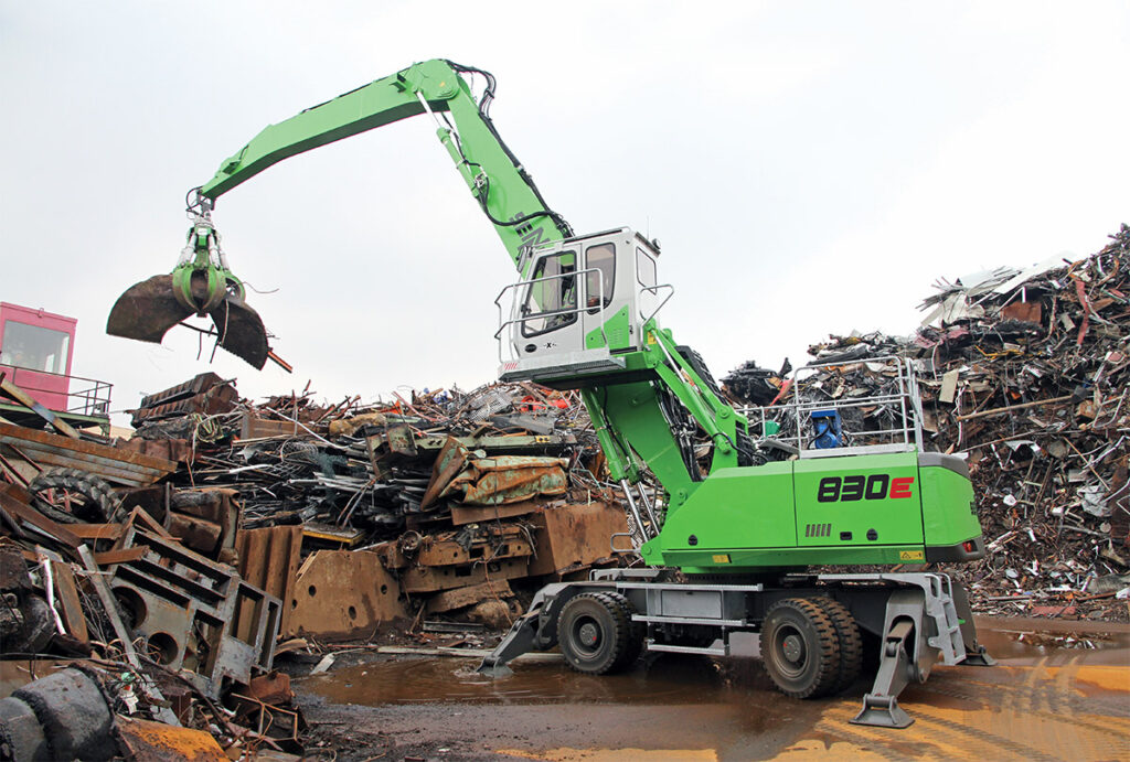 830 M-HD E-series in Material Handlers by Sennebogen
