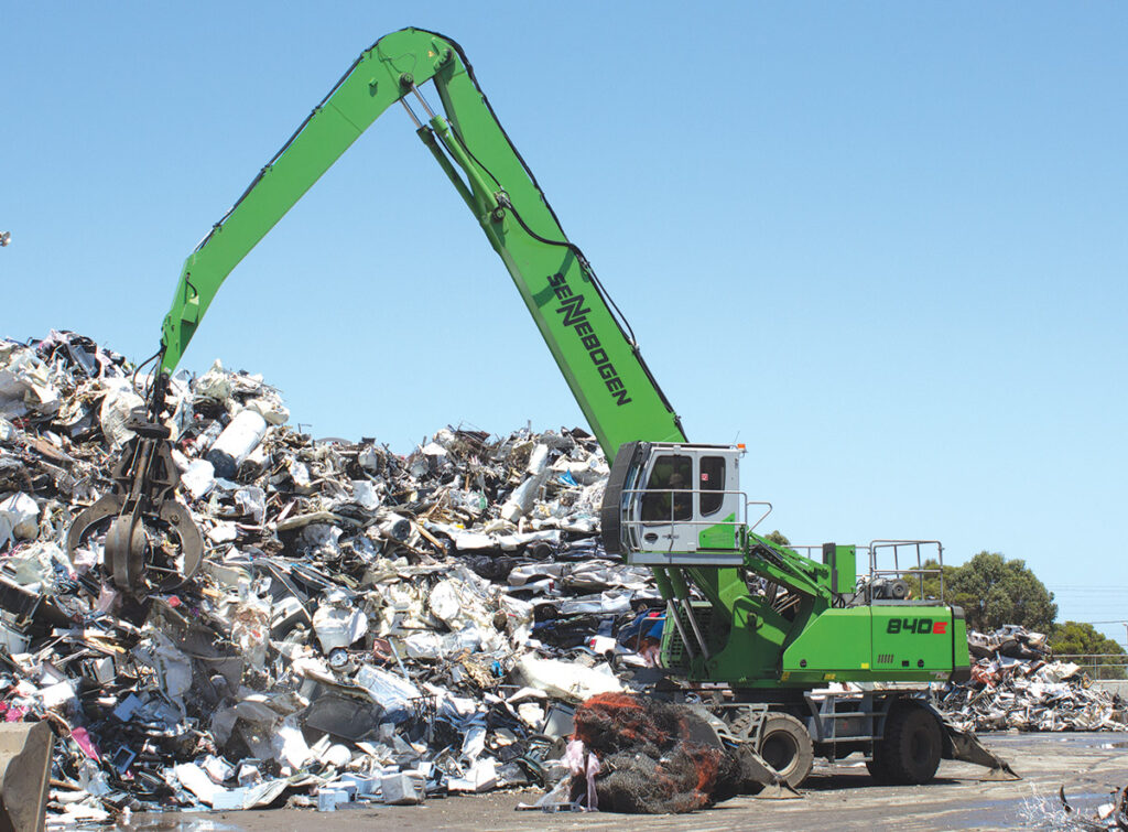 840 M E-series in Material Handlers by Sennebogen