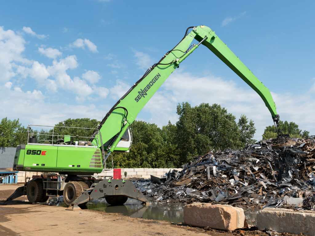 850 M E-series in Material Handlers by Sennebogen
