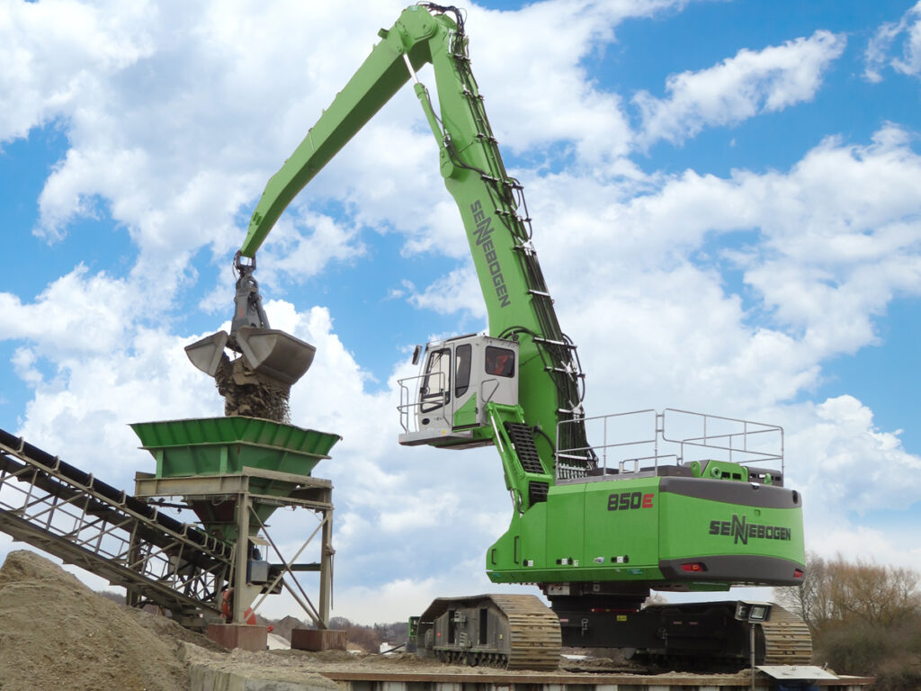 850 R-HD E-series in Material Handlers by Sennebogen