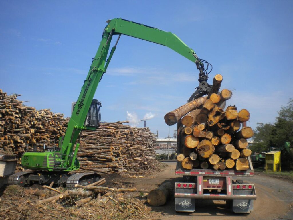 830 R-HD E-series in Material Handlers by Sennebogen