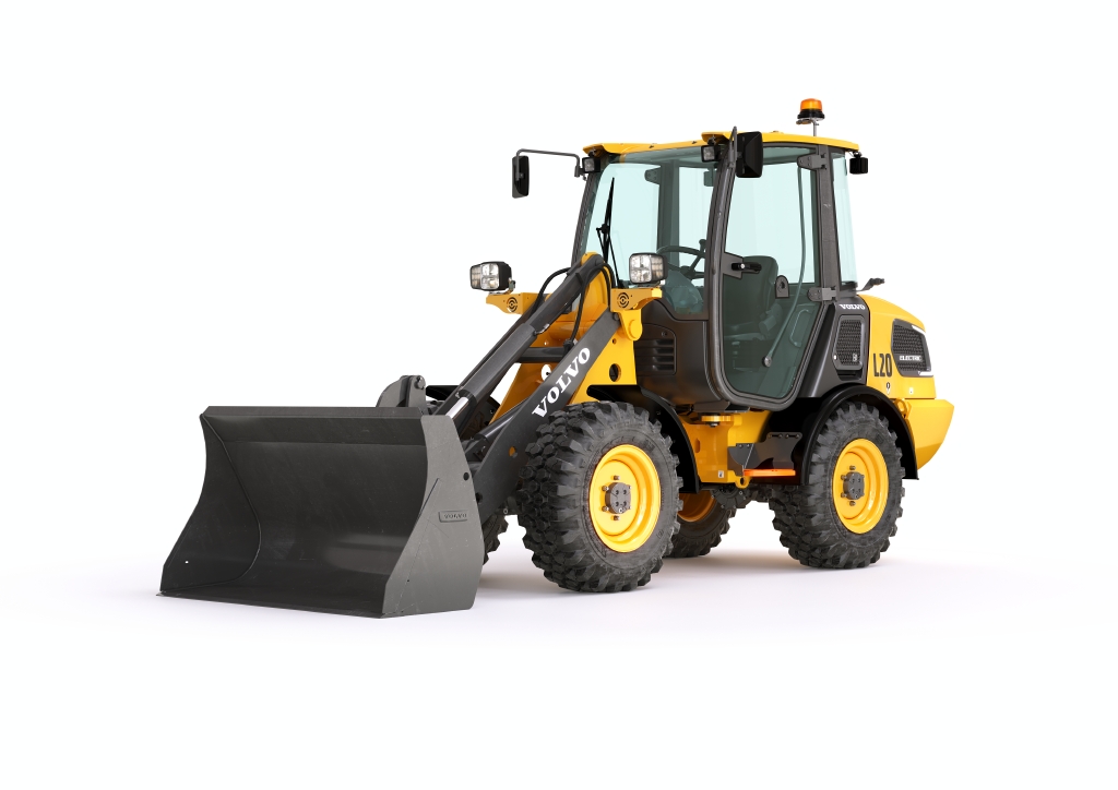 L20 Electric in Wheel Loaders by Volvo